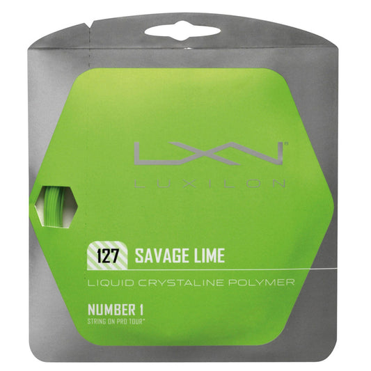 Luxilon Savage Lime String Set