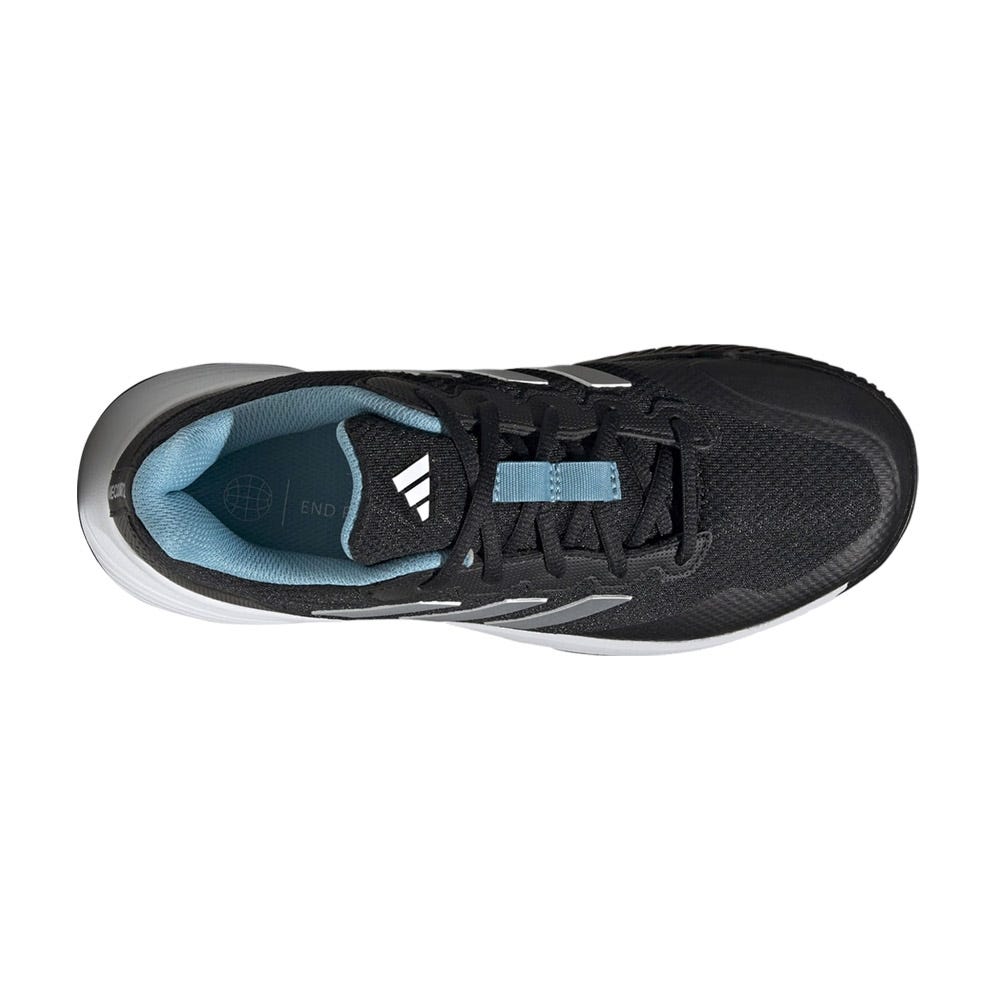 Adidas Gamecourt 2 Black Blue Women Shoes