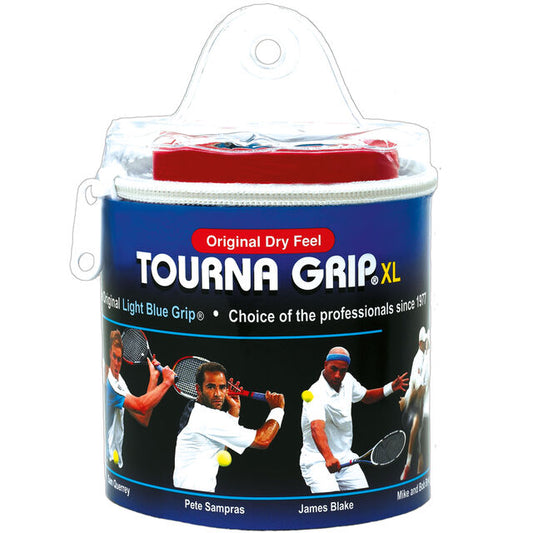 Tourna Grip Tour XL 30 Pack-Blue