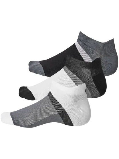 Asics Tenis 3 Pack Color Block Ankle Sock