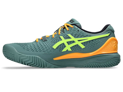 Sapatilha de Padel Masculina Asics Gel-Resolution 9 - Verde Oliva