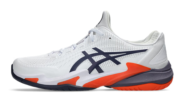 Asics Court FF 3 All Court Men Tennis Shoes - White/Greyish Purple