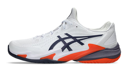 Asics Court FF 3 All Court Men Tennis Shoes - White/Greyish Purple