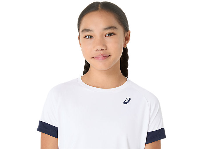 Asics Girl Tennis SS Top '25