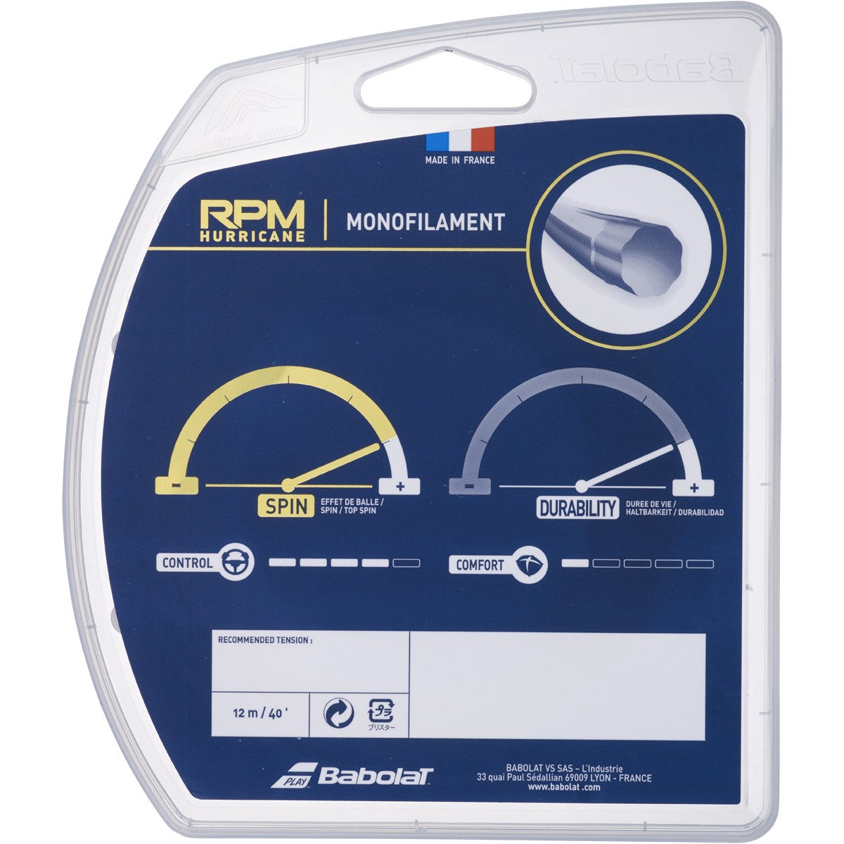 Babolat RPM Hurricane String Set