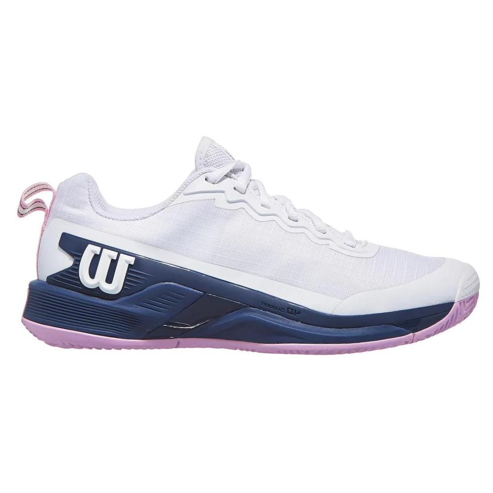 Sapatilha de Ténis Feminina Wilson Rush Pro 4.5 Clay Court - White/Blue