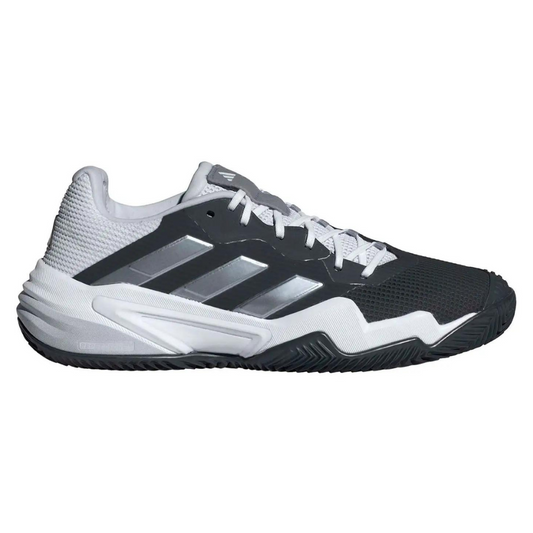 Adidas Barricade 13 Clay Court Men's Tennis Shoes - Black/White