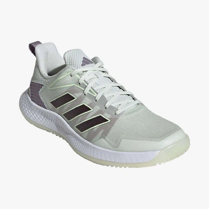 Sapatilha de Ténis Feminina Adidas Defiant Speed ​​All Court - Branco/Prateado