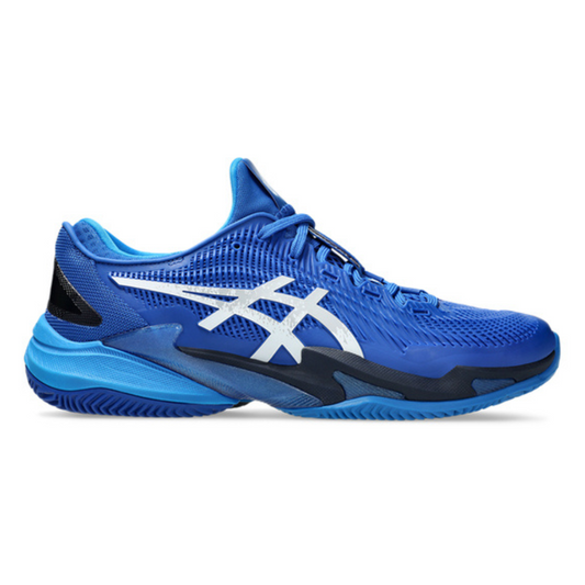 Asics Court FF 3 Novak Clay Court Men Tennis Shoes - Blue