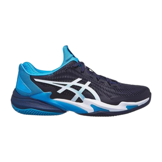 Asics Court FF3 Novak Clay Court Men's Tennis Shoes - Dark Blue