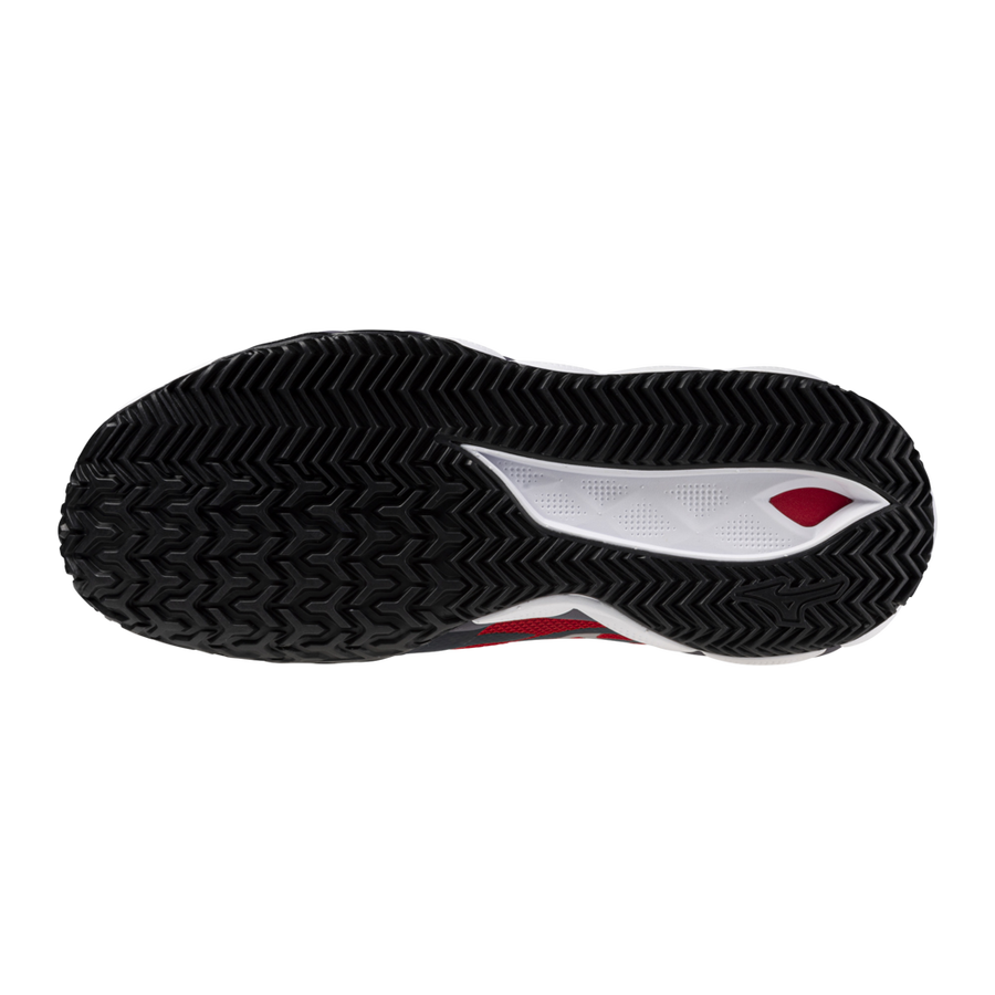 Sapatilha de Padel  Masculina Mizuno Wave Enforce Tour - Preto/Vermelho