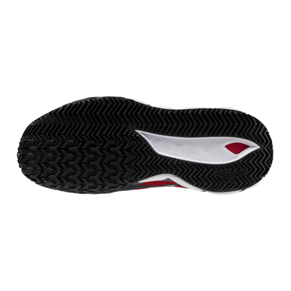 Sapatilha de Padel  Masculina Mizuno Wave Enforce Tour - Preto/Vermelho