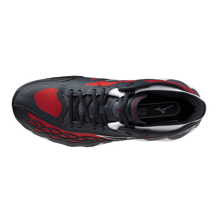 Sapatilha de Padel  Masculina Mizuno Wave Enforce Tour - Preto/Vermelho