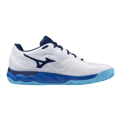 Mizuno Wave Enforce Court Clay Court Men's Tennis Shoes - White