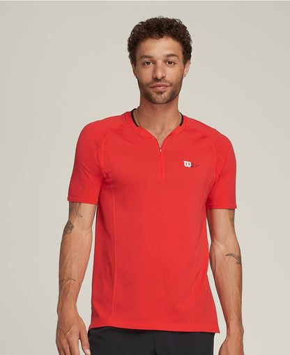 Wilson Seamless Zip Henley Men