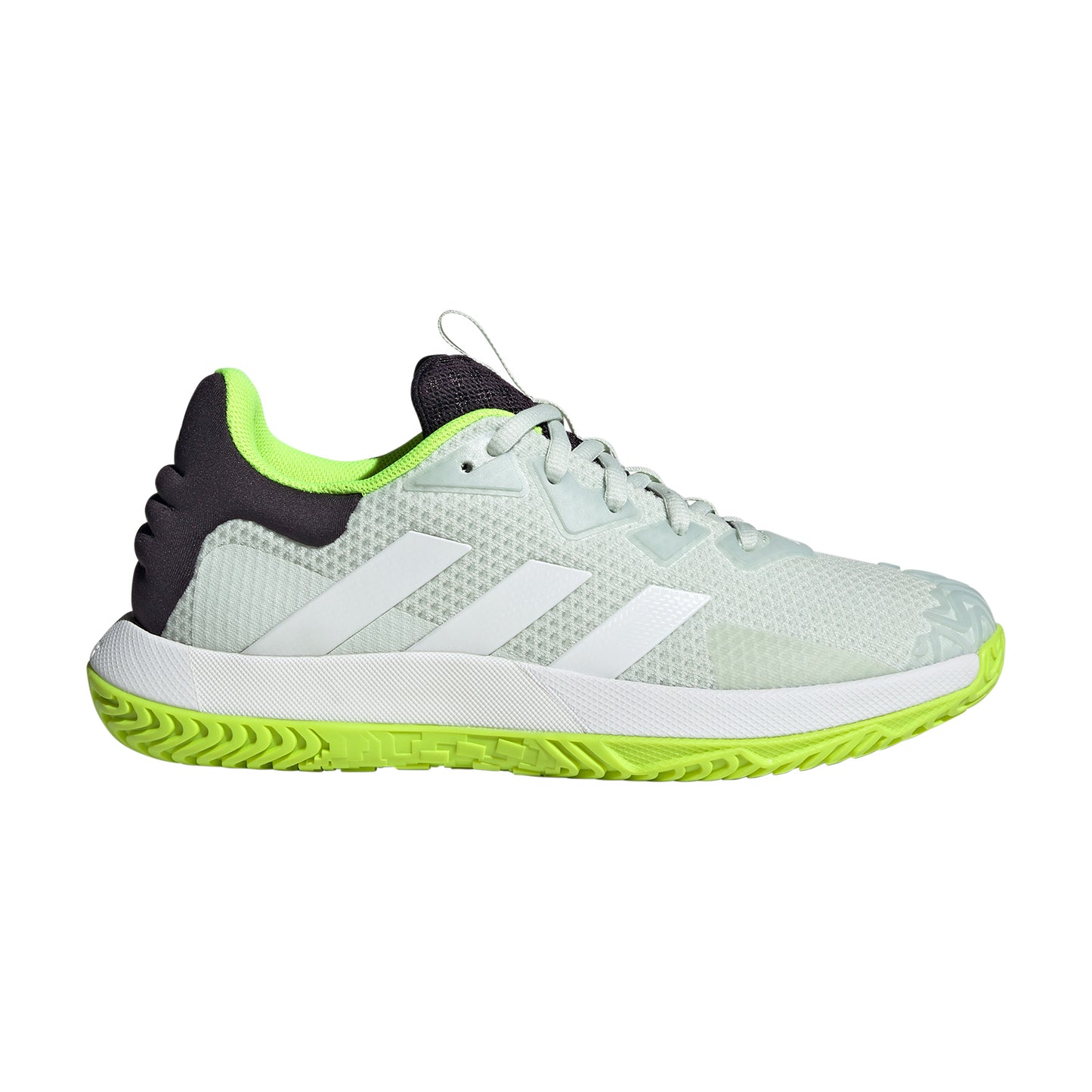 Adidas SoleMatch Control All Court Men's Tennis Shoes - Lime Green