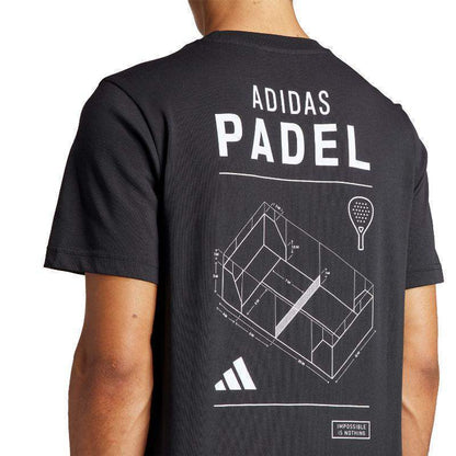 T-Shirt  Adidas Padel Cat Graph