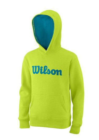 Wilson Script Cotton Hoodie Junior