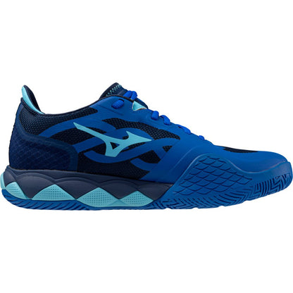 Sapatilha de Ténis Masculina Mizuno Wave Enforce Tour All Court - Azul