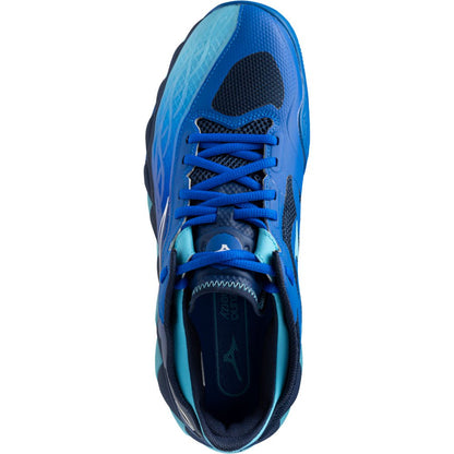 Sapatilha de Ténis Masculina Mizuno Wave Enforce Tour All Court - Azul