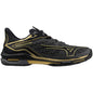 Mizuno Wave Exceed Tour 6 10th Aniv. All Court Men's Tennis Shoes - Black/Gold