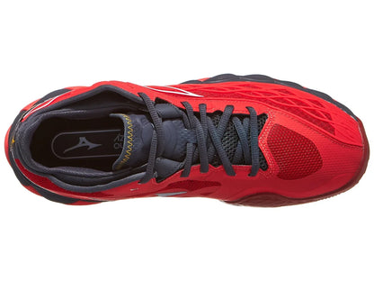 Sapatilha de Ténis Masculina Mizuno Wave Enforce Tour All Court - Vermelho