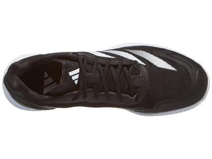 Adidas Defiant Speed 2 Clay Court Men's Tennis Shoes - Black/White