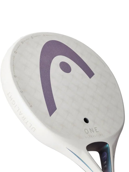 Raquete de Padel Head One Ultralight Branca