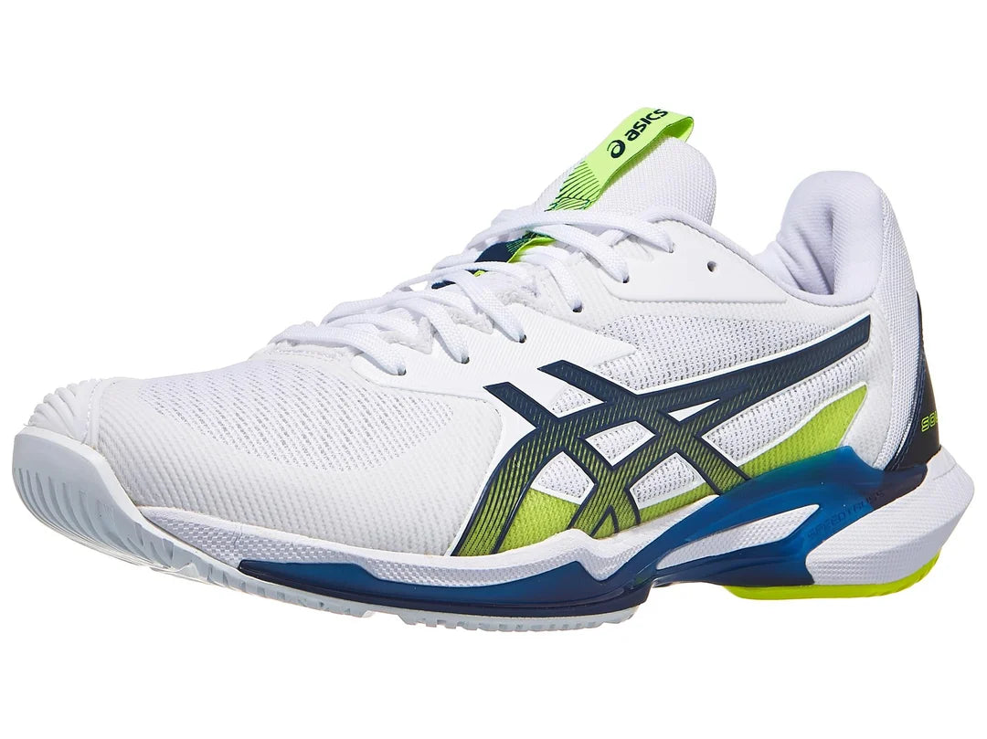 Asics Solution Speed FF 3 All Court Men Tennis Shoes - White