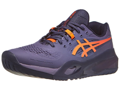 Asics Gel-Resolution X All Court Men Tennis Shoes - Purple/Orange