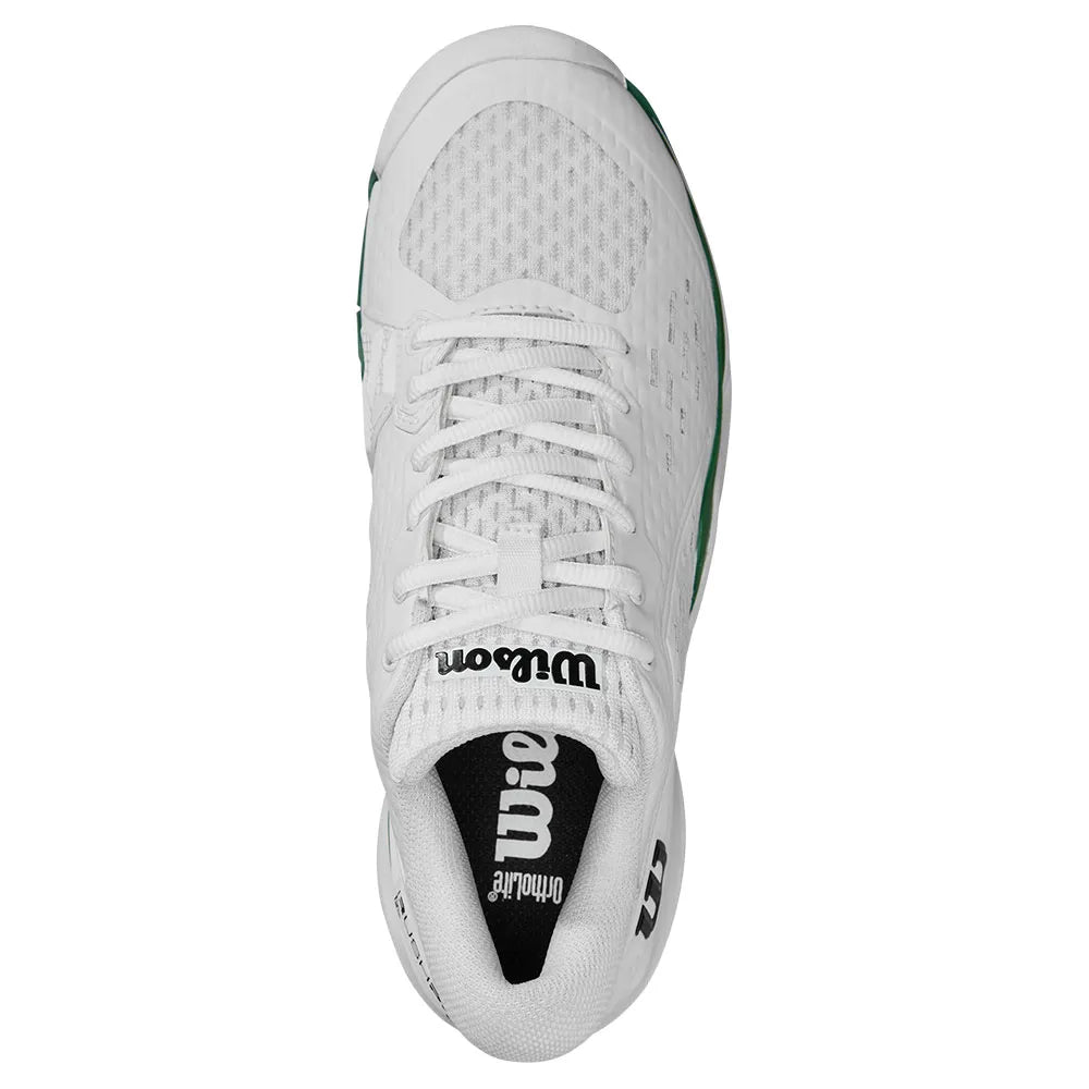 Wilson Rush Pro Ace Junior Shoes - White/Green