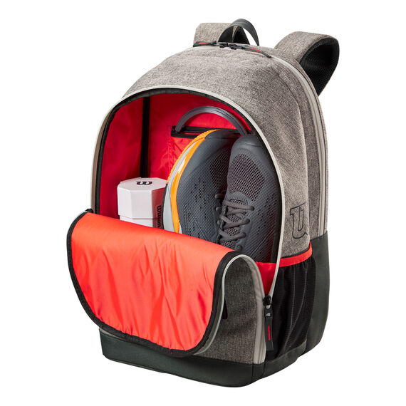 Wilson Team Heather Grey Tennis Backpack