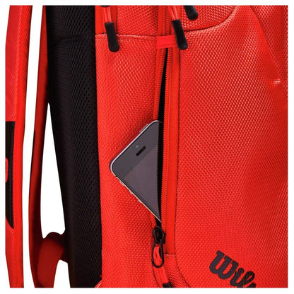 Wilson Federer DNA Tennis Backpack Red